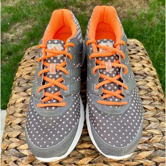 Adidas Women's Duramo 6 Breathable Polka Dot Mesh Running/Training Shoes Size 11 - Picture 2 of 11